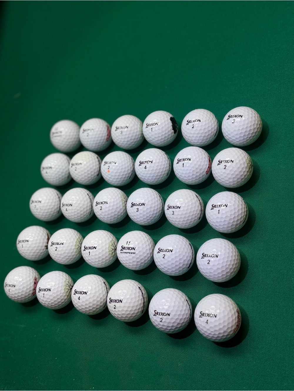 30 Srixon Q-Star - 5A Condition